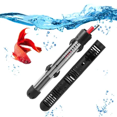 Immagine prodotto di Riscaldatore per acquario - 100 W - Regolabile - Con ventose - Per 120 litri