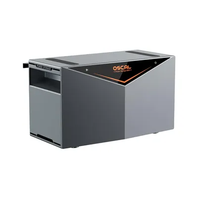 Produktbild von OSCAL Power Storage 2000 Stromspeicher 1920Wh-9600Wh, Solar Speicher für Balkonkraftwerk, 800W Mikrowechselrichter, 2400W Solar Eingang, LiFePO4 Akku