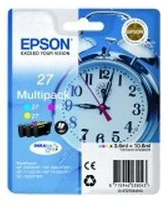 Immagine prodotto di Epson DURABrite Multipack (3 colori) T 27 XL T 2705 - per Epson WorkForce 3620DWF, 3640TWF, 7100DTW, 7610DWF, 7620TWF (