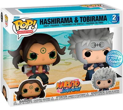 Image de Funko Pop! Naruto Shippuden: Hashirama & Tobirama - Ekskluzywna Figurki 2-pack