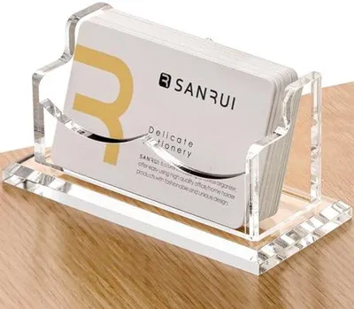 Produktbild von Famanu Visitenkartenhalter Transparente Acryl-Organiser - Horizontale Ausführung