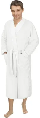 Immagine prodotto di Accappatoio FROTÉ 4825/001 bianco, spugna di cotone, uomo, taglia XXL