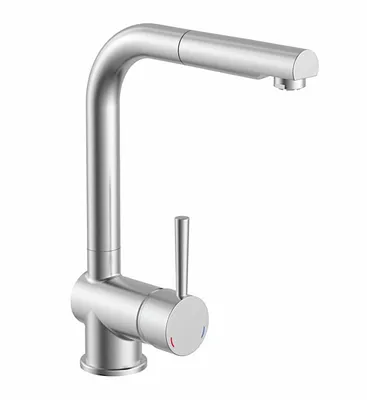 Immagine prodotto di NABER LINEA Drive 2, miscelatore monocomando, colore acciaio inox, bassa pressione