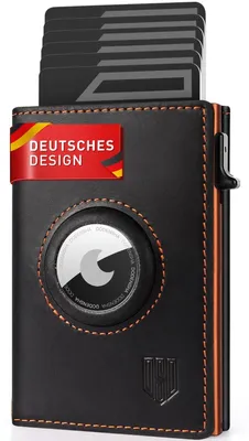Produktbild von Solidchoice – Schlanke Geldbörse mit AirTag-Fach und RFID-Schutz