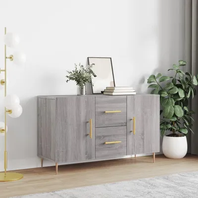 Produktbild von vidaXL Sideboard Grau Sonoma 100x36x60 cm Holzwerkstoff