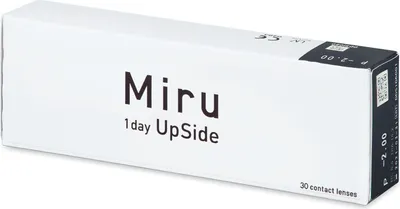 Produktbild von Miru 1day UpSide (30 Linsen) Stärke: -13.00, BC: 8.40, DIA: 14.20