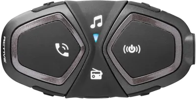 Image de Système de communication pour casque INTERPHONE Kit simple, accessoires compris