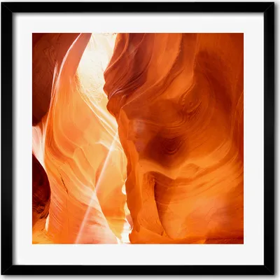 Produktbild von Bild - 50 cm x 50 cm - MDF - Rahmen, Wandkunst - Schlucht