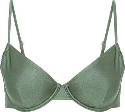 Produktbild von LSCN by Lascana Bügel-Bikini-Top Nele olive Größe 38 Cup B
