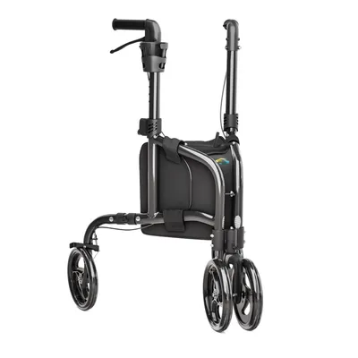 Produktbild von Helavo Aluminium Rollator mit 3 Rädern, Schmaler All terrain Dreiradrollator