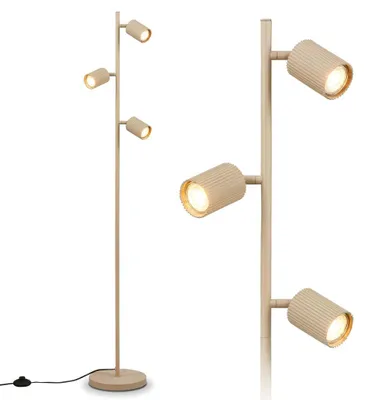 Obrázek produktu pro Stojací lampa, stojací svítidlo, čtecí lampa, otočná, do obývacího pokoje, s vypínačem