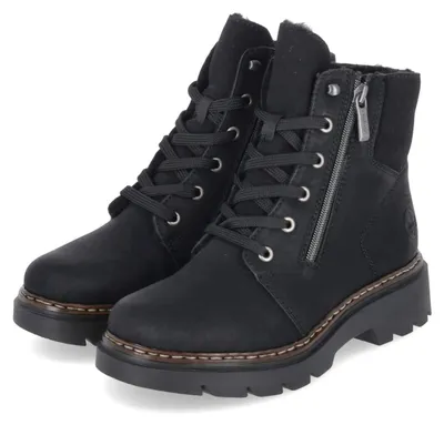 Produktbild von Rieker Damen Winterboots Schwarz Textil & Synthetik Größe: 43