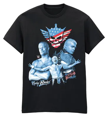 Image de WWE - T-shirt « Cody Compilation » pour homme/femme, unie HE3907 (XXL) (noir)
