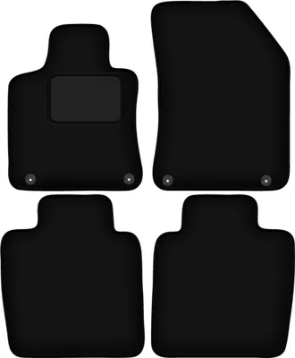Produktbild von Schwarze Velours-Fußmatten für: DS. 9 Limousine (2020-)