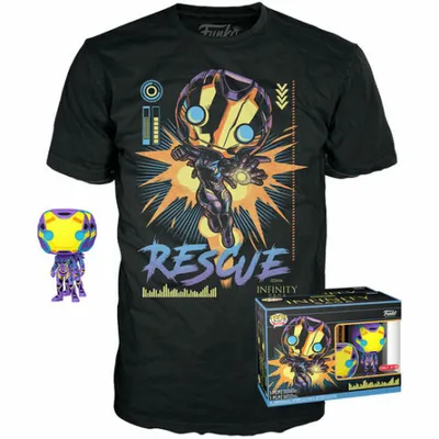 Obrázok produktu pre Funko Pop! Avengers Rescue - Ekskluzywna figurka z koszulką – Limitowana Edycja