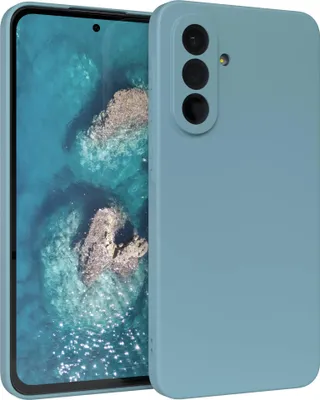 Produktbild von EAZY CASE - TPU Hülle für Samsung Galaxy A36, TPU Case stoßfeste Handyhülle, weiches Cover mit Kameraschutz, Silikonhülle in Blau