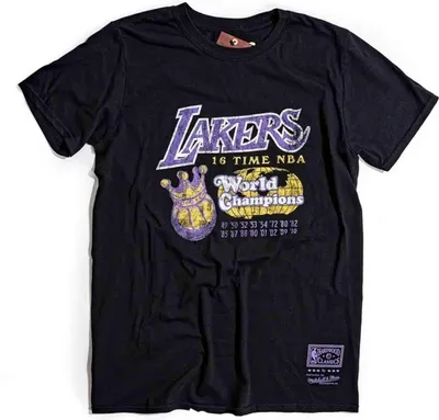 Immagine prodotto di T-shirt Mitchell & Ness BMTRCW18502-LALBLCK da Uomo