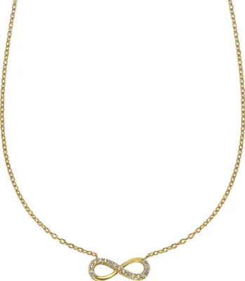 Produktbild von Celesta Gold Collier 375/- Gold 42+3cm gelb Zirkonia weiß 324350164-4
