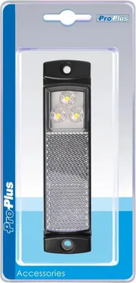 Produktbild von Positionsleuchte 12/24V weiß 126x30mm LED im Blister