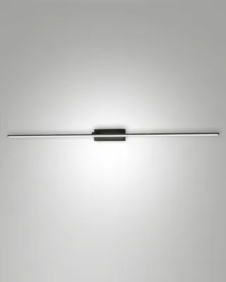 Produktbild von Fabas Luce LED-Spiegelleuchte LB25 20W 1820lm 3000K schwarz Metall