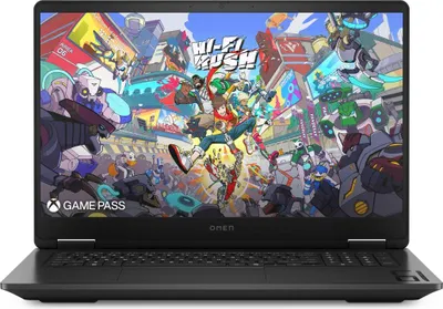 Image de HP DF7C3EA, processeur AMD Ryzen AI 7, écran de 43,9 cm (17,3 pouces), résolution de 1920 x 1080 pixels, 16 Go de RAM, disque SSD de 512 Go, système d'exploitation Windows 11 Home
