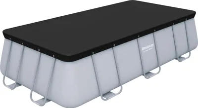 Produktbild von PVC-Abdeckplane 396 x 185 cm, schwarz, eckig