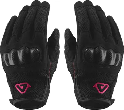 Produktbild von ACERBIS CE RAMSEY MY VENTED LADY Motorradhandschuhe für Frauen Genehmigt Schwarz Rosa größe XL