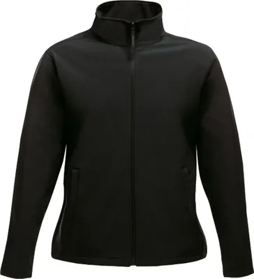 Produktbild von Regatta - "Ablaze" Softshelljacke Zum Bedrucken für Damen LT337 (44 DE) (Schwarz/Schwarz)