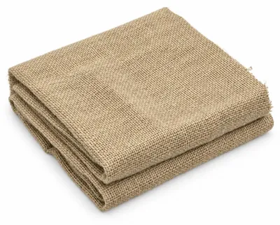 Jutestoff, 1,6 m x 1 m, gestreift