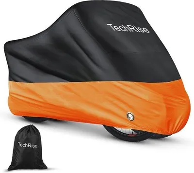 Produktbild von Famanu Fahrradhülle für 2-3 Fahrräder - Wasserfest mit UV-Schutz und Diebstahlsicherung