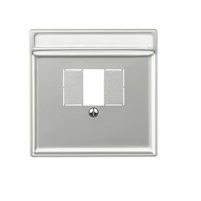 Produktbild von Merten artec aluminium silber TAE Abdeckung 297860