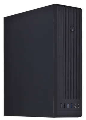Produktbild von Chieftec BE-10B-300, Small Form Factor (SFF), PC, Schwarz, micro ATX, Mini-ITX, SGCC, Heimbüro