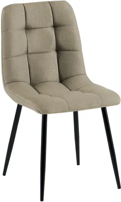 Produktbild von CLP Esszimmerstuhl Tilde gepolstert mit Rückenlehne bis 150 kg belastbar taupe Material Stoff, KI-generiertes Bild