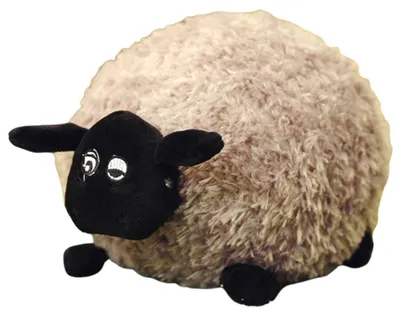 Produktbild von Lean Plüsch Maskottchen Knuddelschaf Mit Lockiger Wolle Hellbraun 20Cm