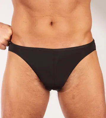 Image de Hom slip plumes micro briefs black hommes