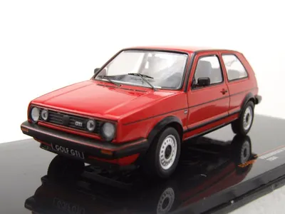 Produktbild von VW Golf 2 GTi 1984 rot Modellauto 1:43 ixo models
