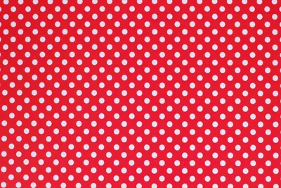 Produktbild von Geschenkpapier beidseitig Punkte / Streifen 70cm x 2m Rolle rot / gold