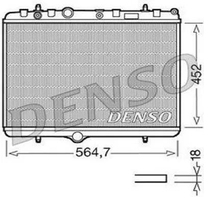 Zdjęcie produktu dla Chłodnica silnika DENSO DRM21055