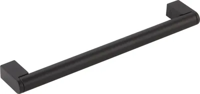 Immagine prodotto di Maniglia Citterio Arges LA 192mm - Maniglia per mobili di design larghezza 207mm - Maniglia per mobili, acciaio / zinco pressofuso nero opaco