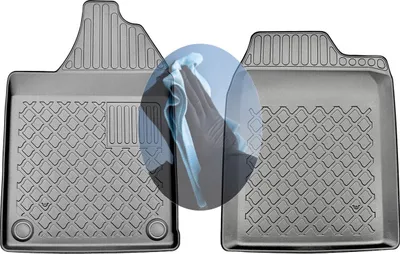 Produktbild von Z521159 TPE-Gummifußmatten kompatibel mit Aixam Crossline Schrägheck Hatchback 3-türer 2005-2010