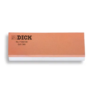Obrázok produktu pre F. DICK Abziehstein für Messer (360, 1000 Körnung, Unterlegplatte, Winkelhalter)