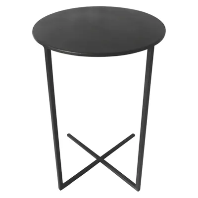 Produktbild von Lesli Living Beistelltisch Xavi 35x60 cm Schwarz