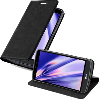 Image de Cadorabo Housse pour LG G3 STYLUS Housse de protection en noir Housse pour portable Etui Case Cover Fermeture magnétique