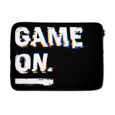 Produktbild von MuchoWow® Laptop Hülle 13 Zoll Spiel - Zitate - Gamer Laptoptasche - Laptophülle - Sleeve - Rundumschutz