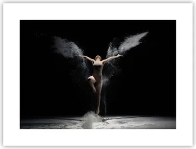 Produktbild von Poster - Poster ohne Rahmen - Fotografie Tanz Flügel - 40x30 cm - Wand Bild - Wanddeko - Wandbilder - Kunstposter - Wandposter - Bilder - Kunstdruck - Wanddekoration - Wandbild - P2XAA40x30-4306