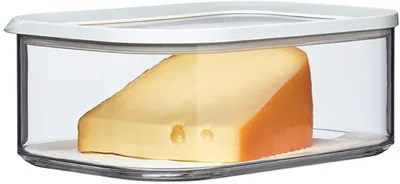 Produktbild von Mepal | Modula Kühlschrankdose Käse 2000 ml | Plastik weiß | transparentes Fenster für schnelle Inhaltsübersicht | ideal zur Lagerung von Käse | spülmaschinengeeignet
