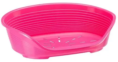 Image de Coussin pour chien en plastique SIESTA DLX 4 rose 61,5x45x21,5cm FP 1pc