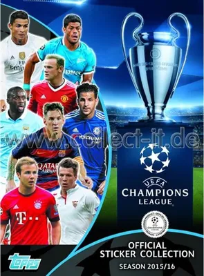 Zdjęcie produktu dla Naklejka TOPPS Champions League 2015/16 - Album