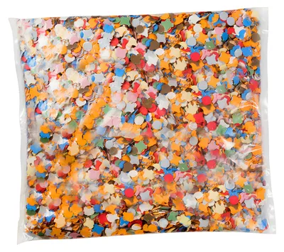 Immagine prodotto di Coriandoli 100gr, con 25 pezzi