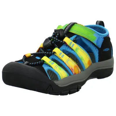 Produktbild von Keen Jungen Trekkingsandale Newport H2 schwarz/grün